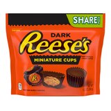 Reese's Miniatures Dark Chocolate Peanut Butter Cups, 10.2 oz, thumbnail image 1 of 5
