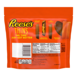 Reese's Thins Peanut Butter Cups Milk Chocolate Candy, 7.37 OZ, thumbnail image 2 of 7