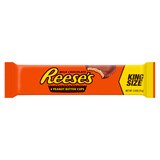 Reese's Milk Chocolate Peanut Butter Cups King Size Candy, 4 ct, 2.8 oz, thumbnail image 1 of 6