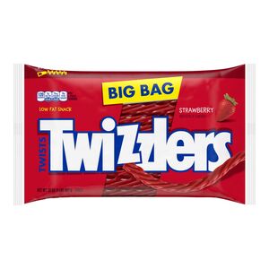 Twizzlers Twists Strawberry Flavored Chewy Candy, 32 OZ