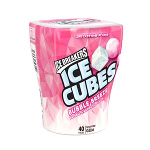 Ice Breakers Ice Cubes - Chicle sin azúcar, Bubble Breeze