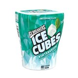 Ice Breakers Ice Cubes Wintergreen Sugar Free Gum, 40 ct, 3.37 oz, thumbnail image 1 of 2
