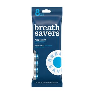 Breath Savers Peppermint Breath Mints, 8 Rolls, 6 Oz , CVS