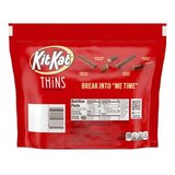 Kit Kat Thins Individually Wrapped Milk Chocolate Wafer Candy Bars, 7.37 oz, thumbnail image 2 of 6