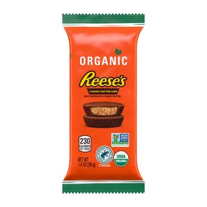 Hershey's Reese's Organic Milk Chocolate Peanut Butter Cups, 1.4 Oz , CVS
