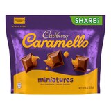 Cadbury Carmello Miniatures Milk Chocolate and Caramel Candy Share Pack, 8 oz, thumbnail image 1 of 8
