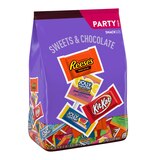 Reese's, Kit Kat And Jolly Rancher Sweets & Chocolate Assortment Snack Size Candy, 34.19 oz, thumbnail image 1 of 8