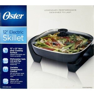 Oster 12 In. Black Electric Skillet - Gillman Home Center