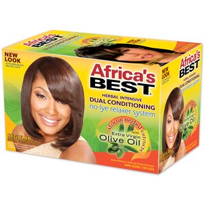  Africa's Best No-Lye Dual Conditioning Relaxer System Regular 