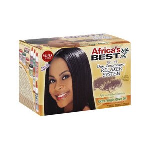 Africa S Best No Lye Dual Conditioning Super Relaxer System With