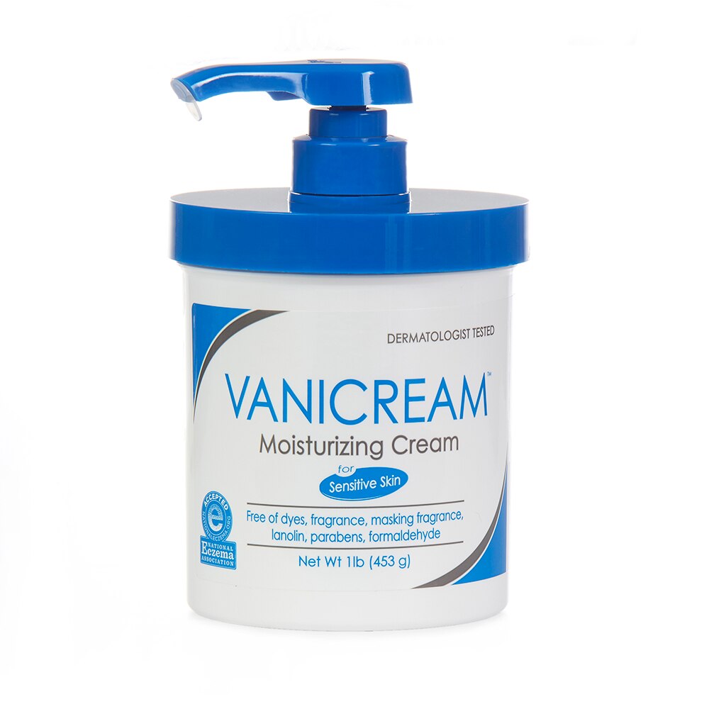 Vanicream - Crema hidratante para piel sensible, 16 oz