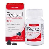 Feosol Ferrous Sulfate Iron Supplement Tablets, 120 CT, thumbnail image 1 of 9