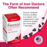 Feosol Ferrous Sulfate Iron Supplement Tablets, 120 CT, thumbnail image 3 of 9