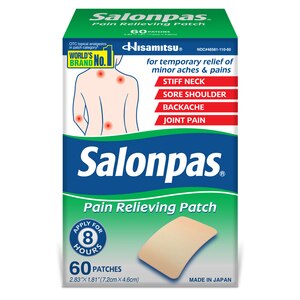 Salonpas Pain Relieving Patch, 60 Ct , CVS