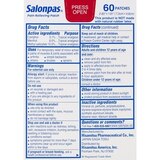 Salonpas Pain Relieving Patch, thumbnail image 2 of 6