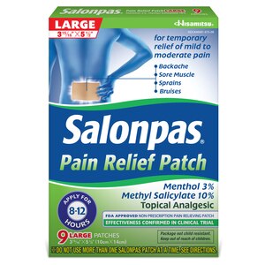 Salonpas Pain Relief Patches, 9 Ct , CVS