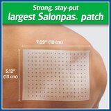 Salonpas Hot Capsicum Topical Analgesic Patches, 3 CT, thumbnail image 4 of 4