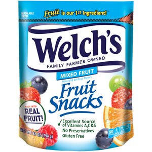 Welch's Mixed Fruit Flavored Fruit Snacks, 28 OZ