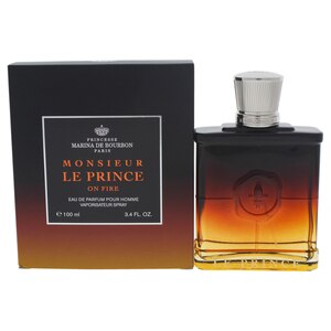 Monsieur Le Prince On Fire by Princesse Marina de Bourbon for Men - 3.4 oz EDP Spray