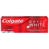 Colgate Optic White Stain Fighter Whitening Toothpaste, Clean Mint, thumbnail image 1 of 5