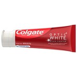Colgate Optic White Stain Fighter Whitening Toothpaste, Clean Mint, thumbnail image 4 of 5