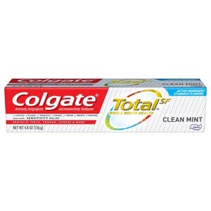 Colgate Total Anticavity, Antigingivitis, And Antisensitivity Toothpaste With Stannous Fluoride, Clean Mint, 4.8 Oz - 5.1 Oz , CVS
