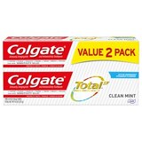 Colgate Total Clean Mint Toothpaste Twin Pack - 12 OZ, thumbnail image 1 of 5