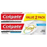 Colgate Total Toothpaste, Deep Clean,  5.1 OZ. 2-pack - Paste, thumbnail image 1 of 5