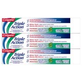 Colgate Triple Action Toothpaste, Mint - 6 Ounce, 3 Pack, thumbnail image 2 of 3