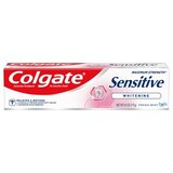 Colgate Sensitive Anticavity Whitening Toothpaste, Fresh Mint, thumbnail image 1 of 4