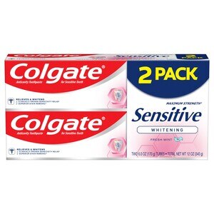 Colgate Sensitive Toothpaste, Whitening