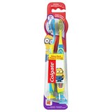Colgate Kids Minions Toothbrush, Extra Soft Bristle, 2 CT, thumbnail image 1 of 5
