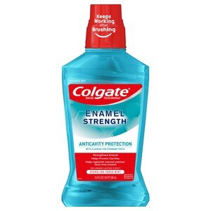 Colgate Enamel Health Mouthwash, Fresh Mint - 500 Ml, 16.9 Oz , CVS