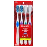 Colgate 360 Optic White Whitening Toothbrush, Soft Bristle, 4 CT, thumbnail image 1 of 4