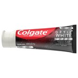 Colgate Optic White Teeth Whitening Charcoal Toothpaste, Cool Mint, 4.2 OZ, thumbnail image 4 of 4