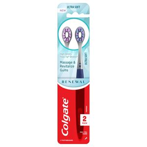 Colgate Renewal Manual Toothbrush, 2 CT