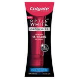 Colgate Optic White Pro Series Anticavity Whitening Toothpaste with Fluoride and 5% Hydrogen Peroxide, Stain Prevention, thumbnail image 1 of 3