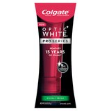Colgate Optic White Pro Series Anticavity Fluoride Toothpaste with 5% Hydrogen Peroxide, Vividly Fresh, thumbnail image 1 of 3