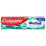 Colgate Max Fresh Whitening Anticavity Fluoride Toothpaste with Breath Strips, Clean Mint, thumbnail image 1 of 8