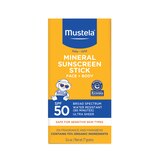 Mustela Baby & Family Mineral Sunscreen Stick SPF 50 Broad Spectrum, 0.6 oz, thumbnail image 1 of 6