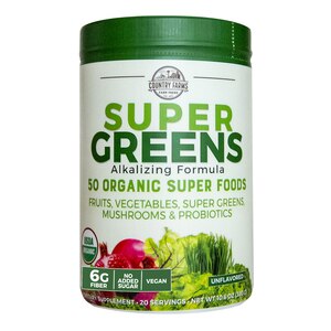 Country Farms CTry Farms Super Greens, 9.88 Oz , CVS