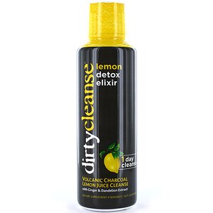 Dirtycleanse Lemon Detox Elixir Volcanic Charcoal Lemon Juice Cleanse, 16 Oz , CVS