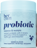 Her Own Probiotic Gummies, 60 CT, thumbnail image 1 of 4