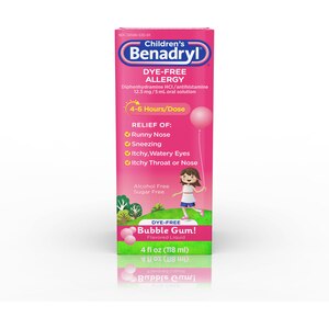 Children S Chewable Benadryl Dosage Chart