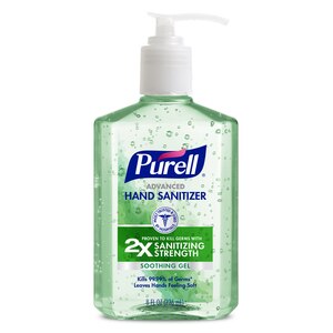 PURELL Advanced Hand Sanitizer Soothing Gel with Aloe and Vitamin E