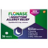 Flonase 6HR Nighttime Allergy Relief Tablets, 2.5mg Triprolidine HCl, 36 CT, thumbnail image 1 of 5