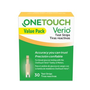 OneTouch Verio Test Strips, 30 ct | CVS