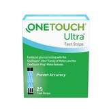 OneTouch Ultra Blue Blood Glucose Test Strips, thumbnail image 1 of 1