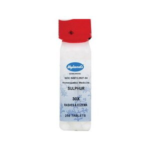 hyland s homeopathic sulphur tablets 30x 250ct cvs com
