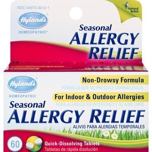 Hyland's Seasonal Allergy Relief Quick-Dissolving Tablets